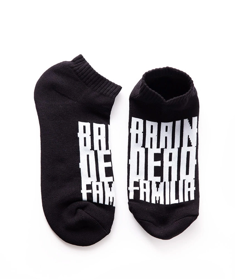 Skarpetki Brain Dead Familia Logo czarne