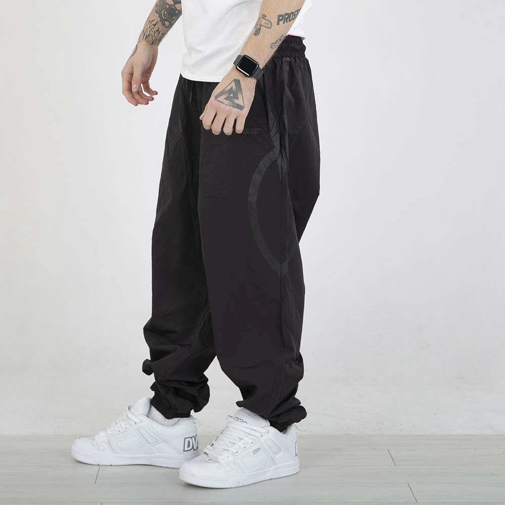 Spodnie dresowe Prosto Contrast czarne