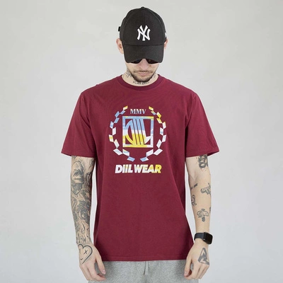 Koszulka Diil Sharp bordowa