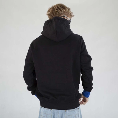 Bluza Diil Hoodie Cut czarna chabrowa