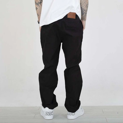 Spodnie Regular Prosto Petrol czarne