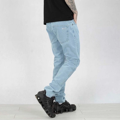 Spodnie Mass Tapered Fit Signature 2.0 light blue