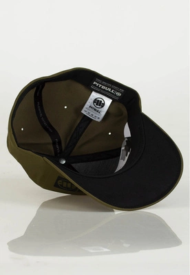 Czapka Full Cap Pit Bull Stretch Fitted Hilltop oliwkowa