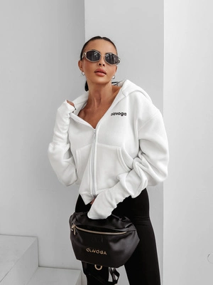 Bluza Olavoga Hoodie ZIP Autumn Tale ecru