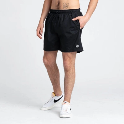 Szorty Ortalionowe Biuro Ochrony Rapu Laur Mini Czarny