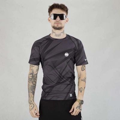 Koszulka Sportowa Pit Bull Rashguard Dot Camo II szara