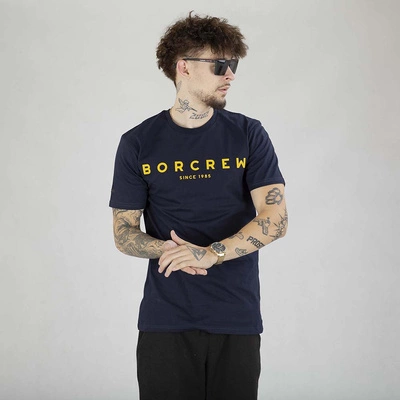 Koszulka Biuro Ochrony Rapu BORCREW Granatowa