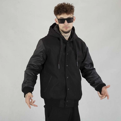 Kurtka Patriotic CLS Baseball czarno grafitowa