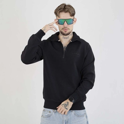 Bluza Pit Bull Crewneck Half Zip Sampson czarna