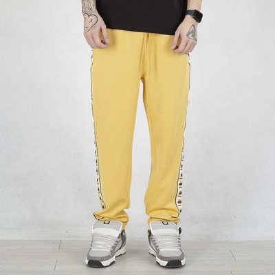 Spodnie dresowe Pit Bull Powers żółte