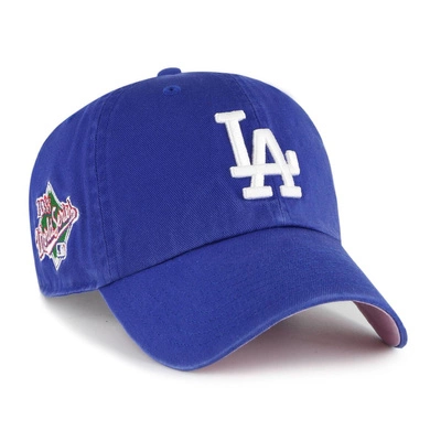 Czapka 47 Brand MLB Los Angeles Dodgers Double Under 47 CLEAN UP BCWS-DBLUN12GWS-RYA88