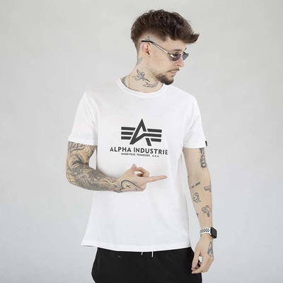 Koszulka Alpha Industries Basic T 2Pack 106524 czarny biały