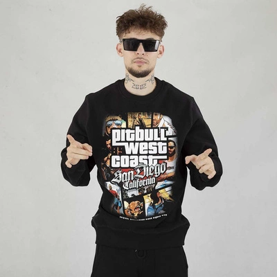 Bluza Pit Bull Crewneck Most Wanted czarna