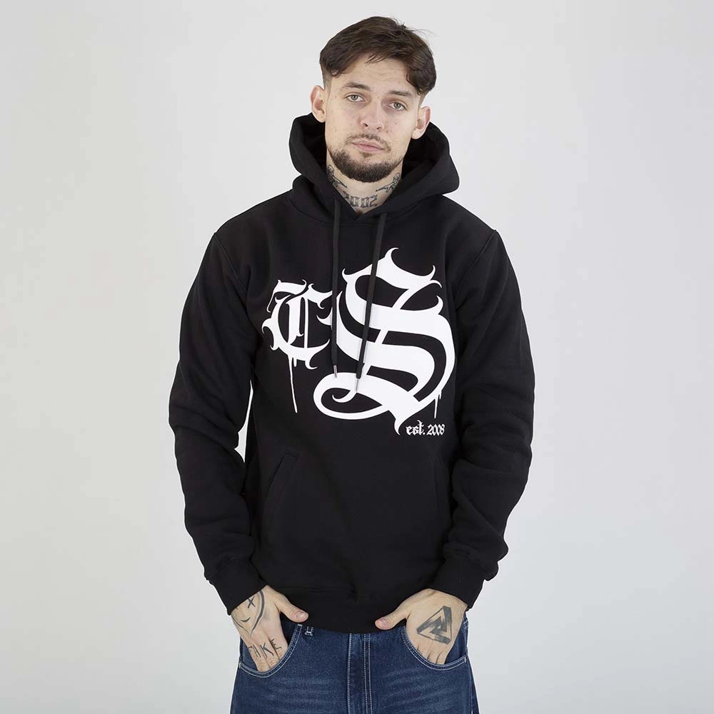 Bluza Hoodie Ciemna Strefa CS Chicano czarna