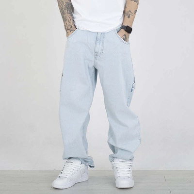 Spodnie Baggy I8 Denim BAG93 jasne niebieskie