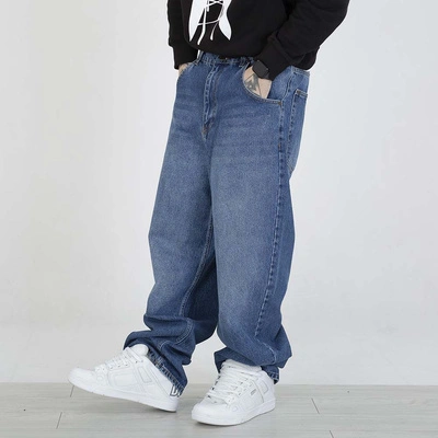 Spodnie Baggy Jigga Wear Crown Super Baggy Jeans blue