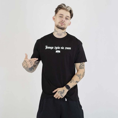 Koszulka Chada Innego Życia Nie Znam czarna