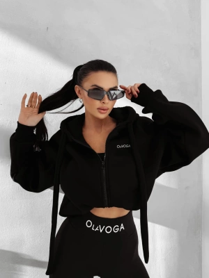 Bluza Olavoga Hoodie ZIP Feelings czarna