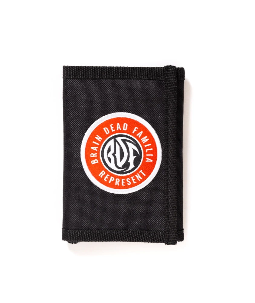 Portfel Brain Dead Familia Circle Logo czarny