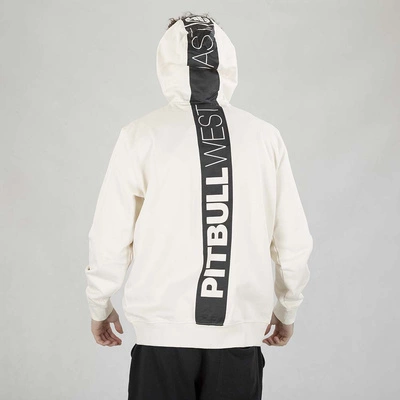 Bluza Pit Bull Hoodie ZIP Terry Group Hilltop beżowa