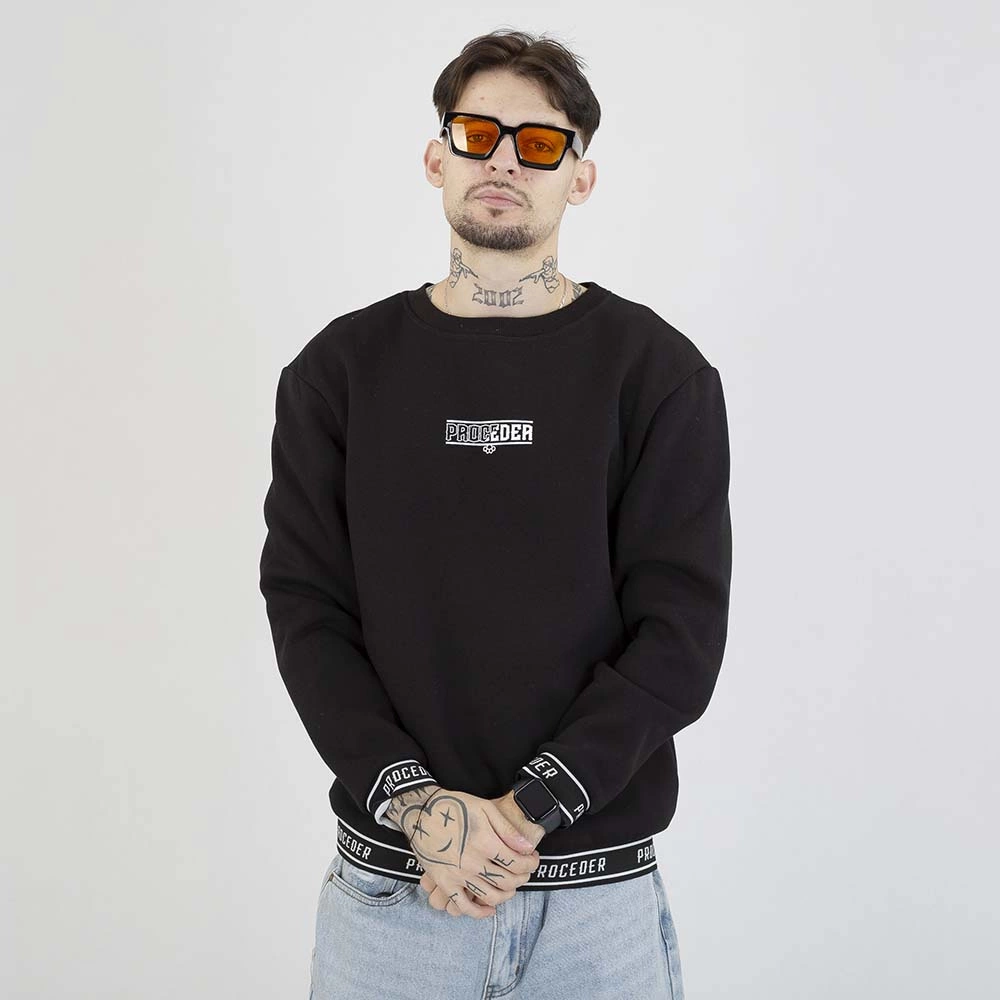 Bluza Chada Crewneck Proceder Cut Mini czarna