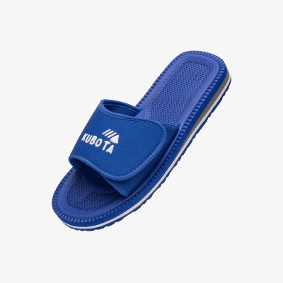 Kubota Klapki Rzep niebieskie