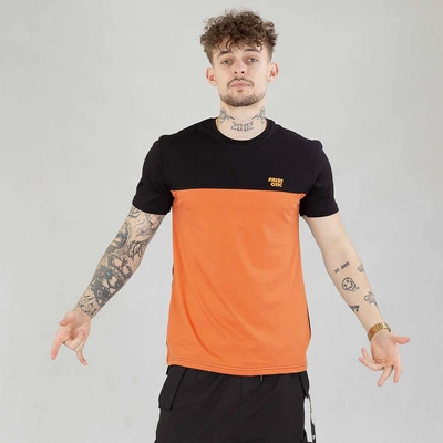 Koszulka Patriotic Cls Street czarno pomarańczowa