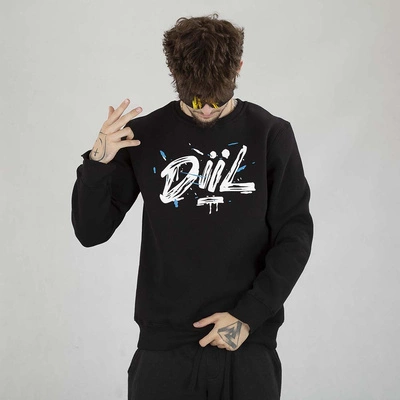 Bluza Diil Crewneck Splash czarna