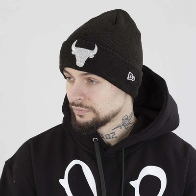 Czapka New Era Metallic Chicago Bulls 60691272 czarna