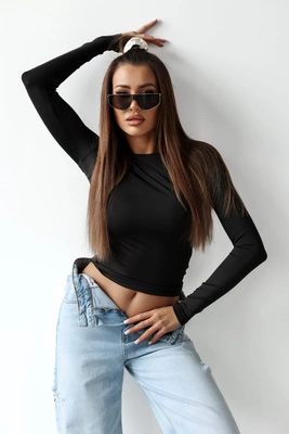 Bluzka Olavoga Basit czarny