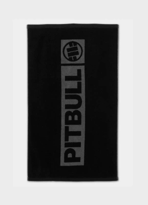 Ręcznik Kąpielowy Pit Bull Gym Hilltop grafitowo czarny
