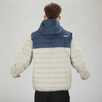 Kurtka Prosto Klasyk Ultralight 2022 granatowo beżowa