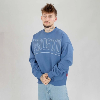 Bluza Prosto Crewneck Teents niebieska