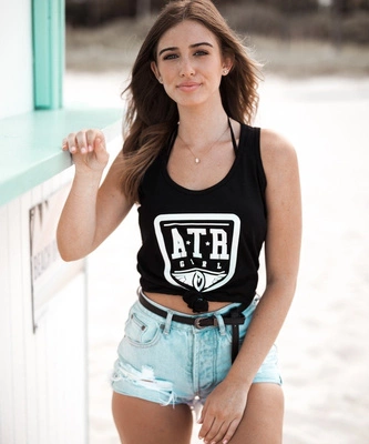 Tank Top ATR WEAR Shield czarny