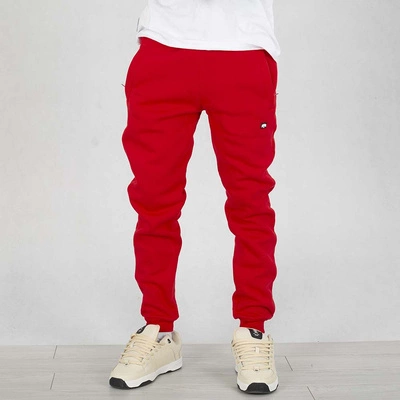 Spodnie dresowe Chada Proceder Kastet Mini Logo czerwone