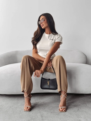 Koszulka Olavoga Simplyby ecru