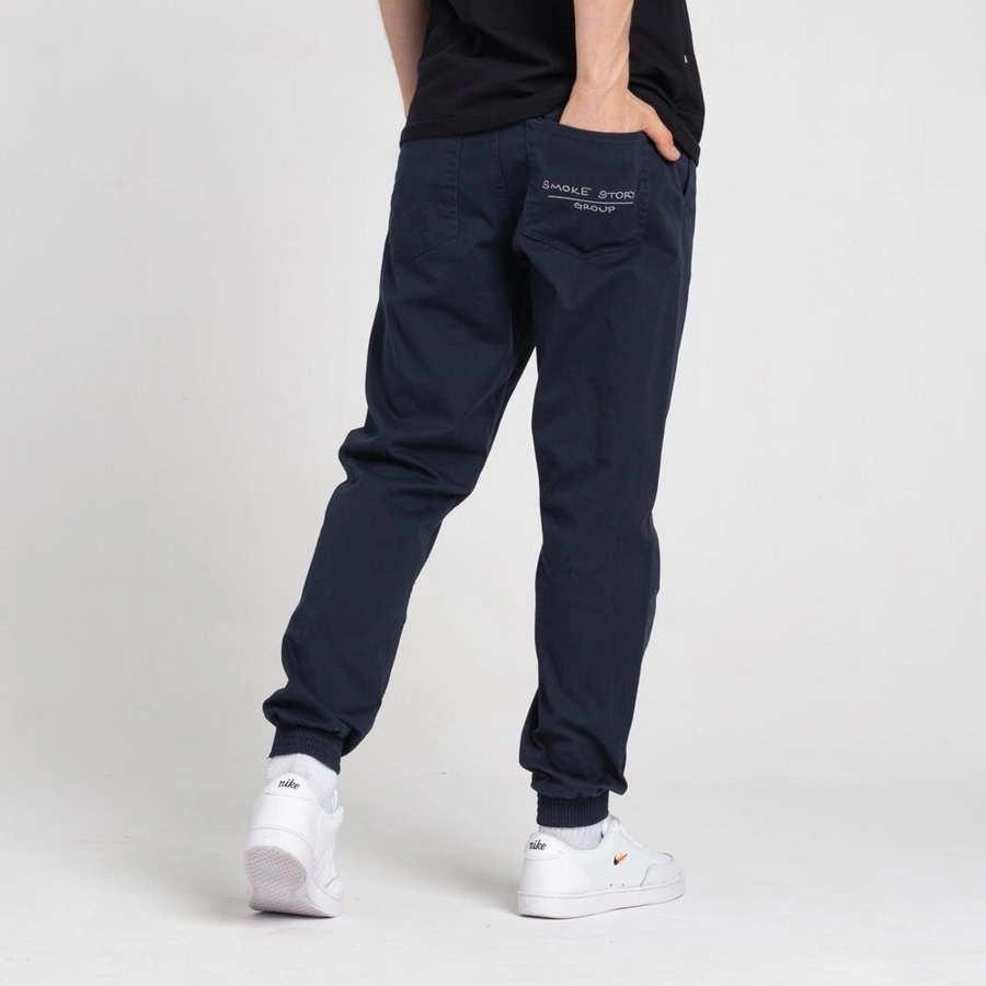 Smoke Story GROUP LINE Jogger Slim Granatowy