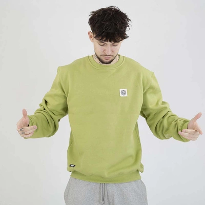 Bluza Mass Crewneck Patch oliwkowa