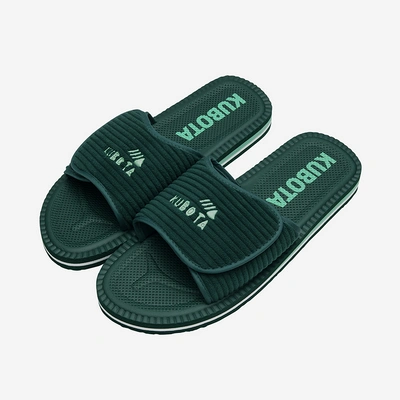 Kubota Klapki Sztruks ciemne zielone