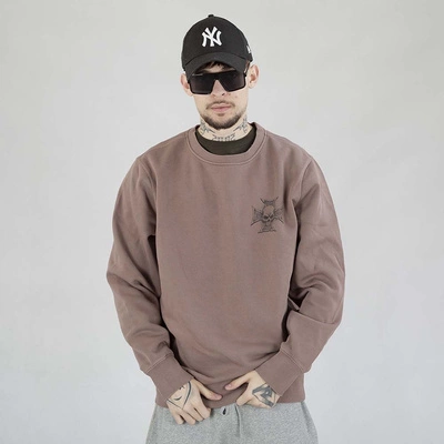 Bluza Pit Bull Crewneck Bite Me sprany bordowy