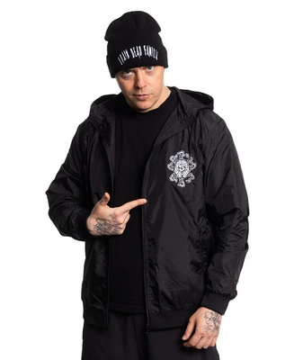 Kurtka Brain Dead Familia Circle Logo czarna
