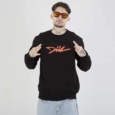 Bluza Diil Crewneck Odblask czarna