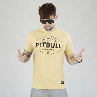 T-shirt Pit Bull Ultra Light Pitbull Co. żółta