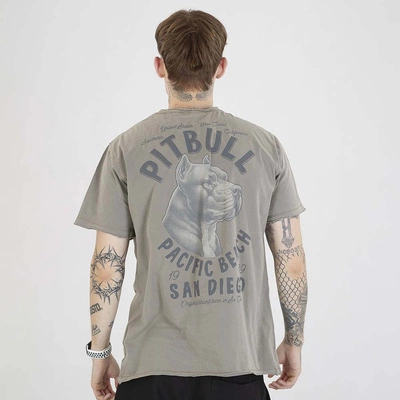 Koszulka Pit Bull Pacific ciemna beżowa