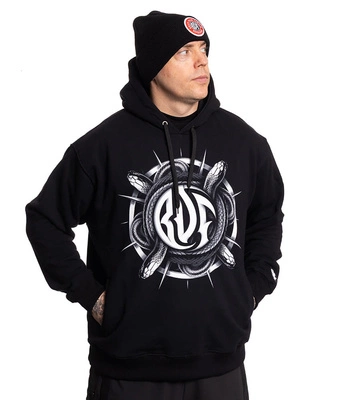 Bluza Brain Dead Familia Hoodie Snakes czarna