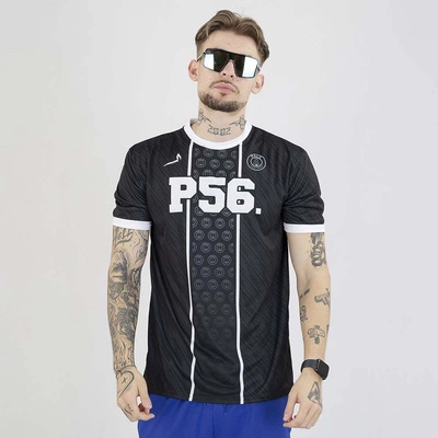 Koszulka Dudek P56 Palę Sobie Grass Football czarna biała