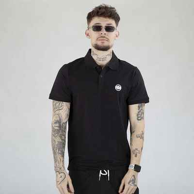 Koszulka Polo Pit Bull Jersey Slim Fit Small Logo czarny