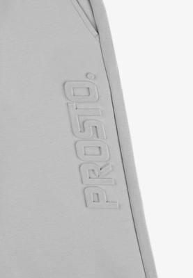 Spodnie dresowe Prosto Interlock Zink szare