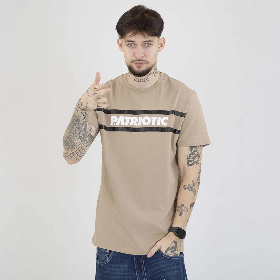 Koszulka Patriotic P New Line beżowa