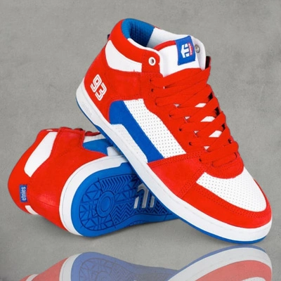 Buty Etnies MC Rap Hi Red White Blue